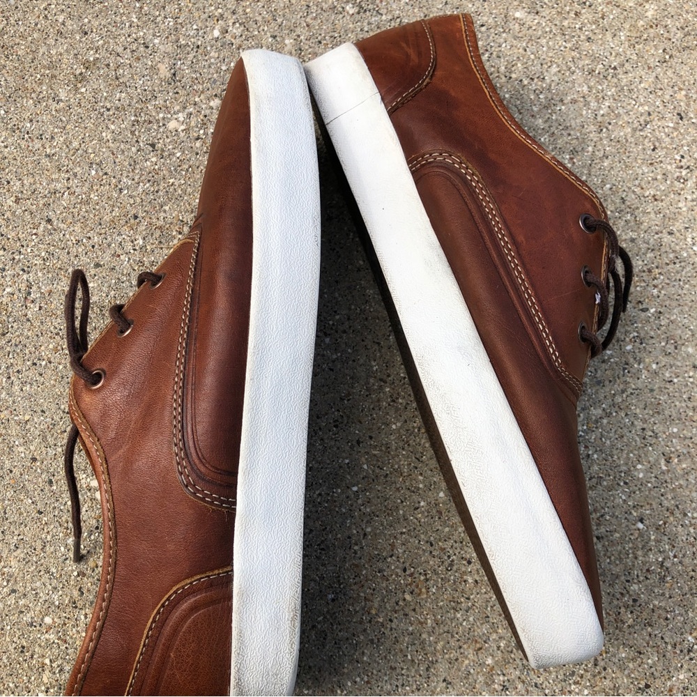 Aldo Men’s Sneakers Cognac color Size 8